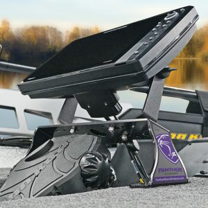 Angled Deck Mount Electronics Bracket